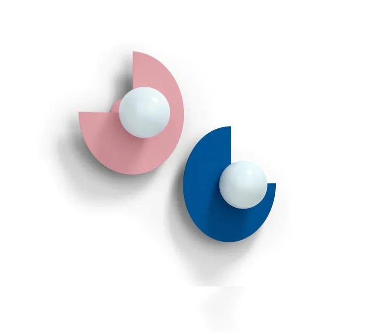 Applique murale, Candy Big Circle 270 S, Bubblegum rose, Ø37cm, H20cm - Swedish Ninja