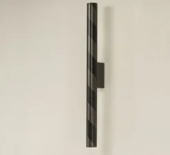 Applique*CVL Applique murale, Candy, , LED, dim, 2700K, 840 lm, L5cm, H67cm - graphite satiné