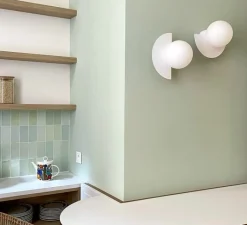 Applique*Swedish Ninja Applique murale, Candy little circle 180 S, , L28cm, P22cm - blanc