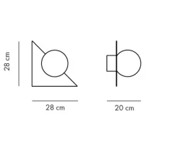 Applique*Swedish Ninja Applique murale, Candy Little Triangle S, , L28cm, H28cm - Vert paon