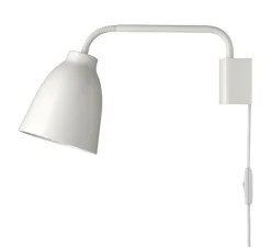 Applique*Fritz Hansen Applique murale, Caravaggio Read, , Ø35cm, H20,6cm - blanc