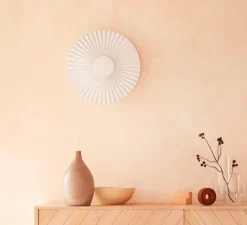 Applique murale, Carmen, Blanc, DIM, LED, 2700K, 746 lm, ⌀50cm, H50cm - Hartô