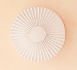 Applique murale, Carmen, Blanc, DIM, LED, 2700K, 746 lm, ⌀50cm, H50cm - Hartô