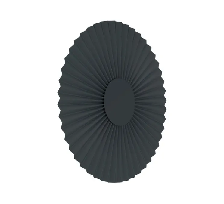 Applique murale, Carmen, gris ardoise , DIM, LED, 2700K, 1470 lm, L50cm, H50cm - Hartô