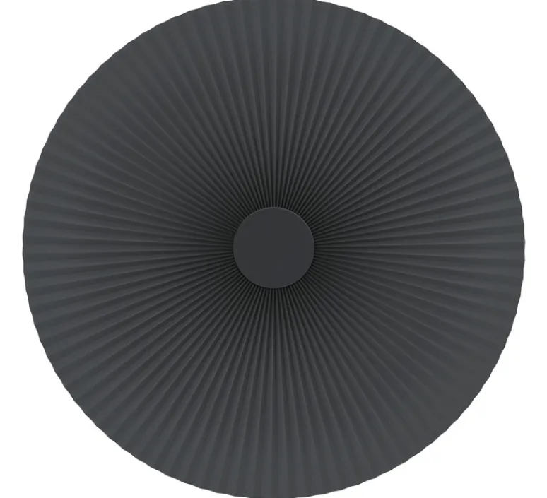 Applique*Hartô Applique murale, Carmen M 90cm, , LED, 2700K, 746 lm, Ø90cm, H90cm - gris ardoise