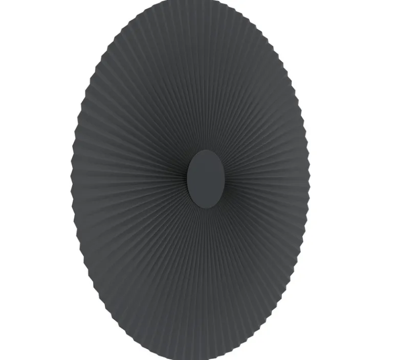 Applique*Hartô Applique murale, Carmen M 90cm, , LED, 2700K, 746 lm, Ø90cm, H90cm - gris ardoise