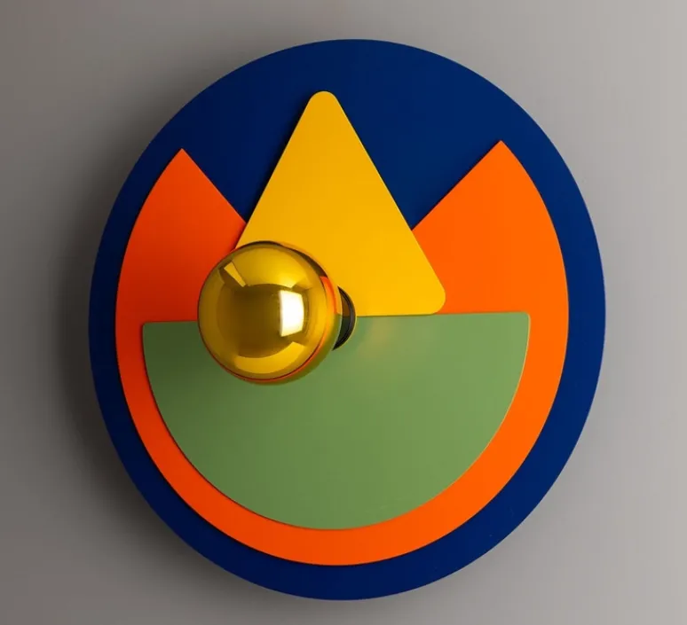 Enfants|Applique*Mullan Lighting Applique murale, Celestial, Neptune, , Ø40cm, H40cm - Laiton poli