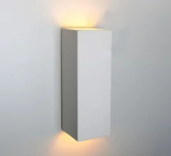 Applique*Zangra Applique murale, ceramique, , L9cm, H25.5cm - blanc