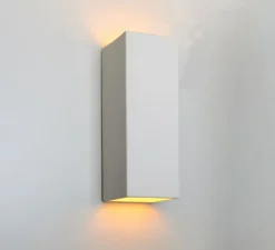 Applique*Zangra Applique murale, ceramique, , L9cm, H25.5cm - blanc