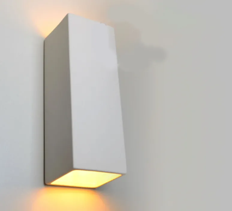 Applique*Zangra Applique murale, ceramique, , L9cm, H25.5cm - blanc