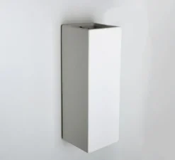 Applique*Zangra Applique murale, ceramique, , L9cm, H25.5cm - blanc