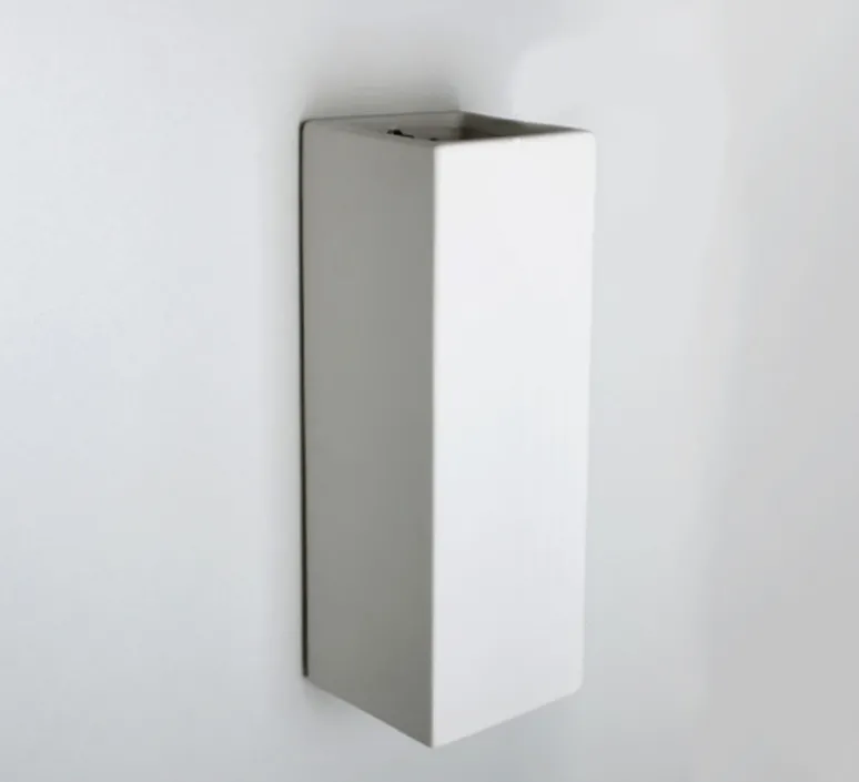 Applique*Zangra Applique murale, ceramique, , L9cm, H25.5cm - blanc