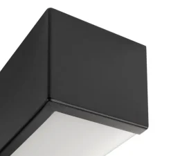 Applique murale, Chrombo, noir, LED, dim, 3000K, 790 lm, L30cm, H10cm - SLV