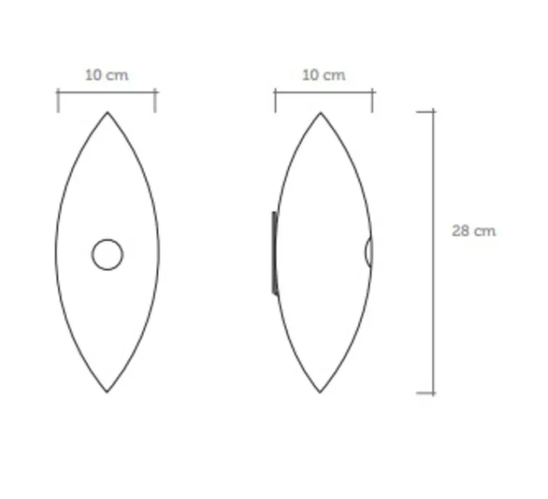 Applique*Celine Wright Applique murale, CHRYSALIDE, , H28cm - Celine-Wright blanc