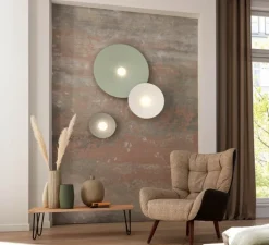 Applique*Wever&Ducré Applique murale, Clea 3.0, , LED, dim, 2700K, 615 lm, Ø70cm, P9cm - vert jade