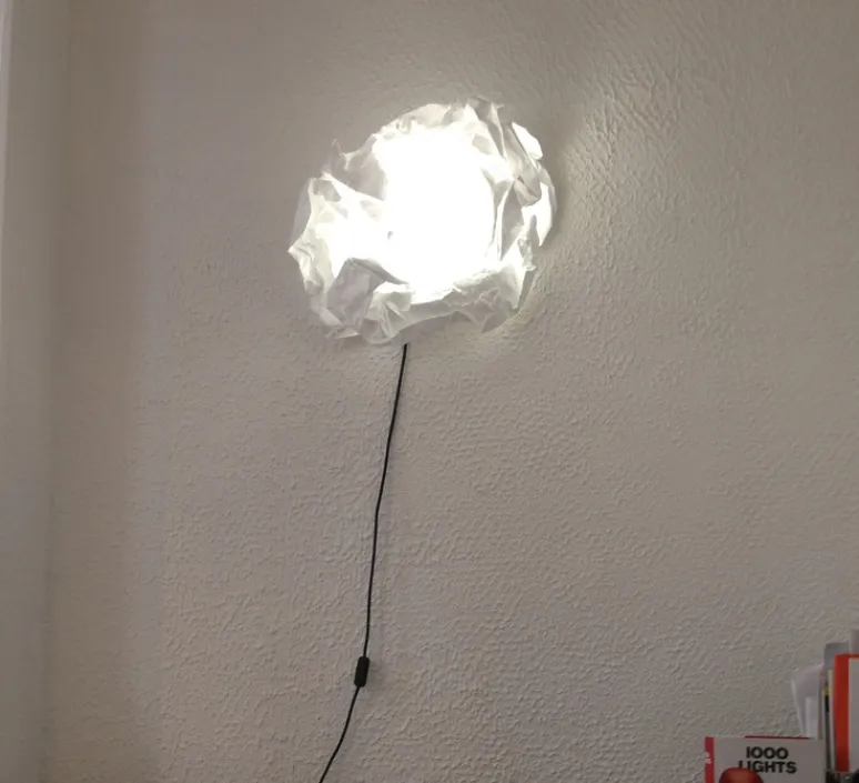 Applique*Proplamp Applique murale, Cloud, , Ø90cm - blanc