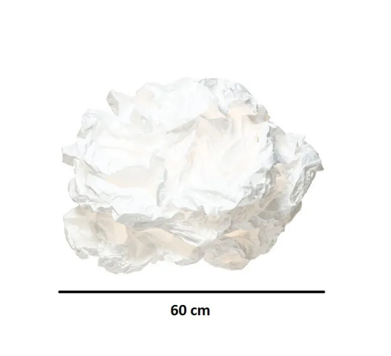 Applique*Proplamp Applique murale, Cloud, , Ø90cm - blanc