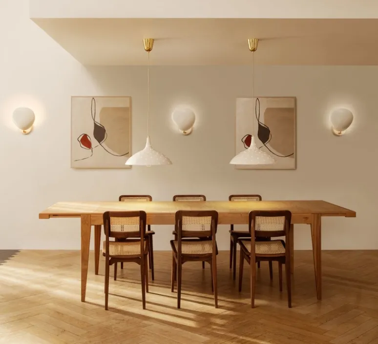 Applique*Gubi Applique murale, Cobra, , H33,3cm, L28,9cm - blanc mat