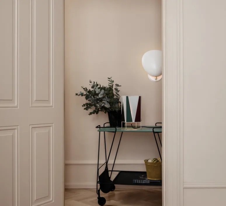 Applique*Gubi Applique murale, Cobra, , H33,3cm, L28,9cm - blanc mat