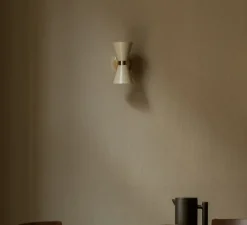 Applique*Audo Copenhagen Applique murale, Collector, , Ø10,5cm, H25cm - beige