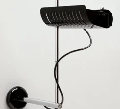 Applique*Oluce Applique murale, Colombo, , H40cm - noir