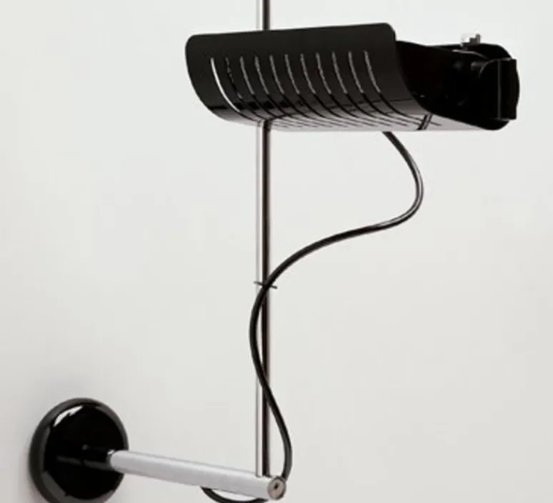 Applique*Oluce Applique murale, Colombo, , H40cm - noir