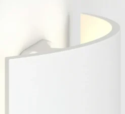 Applique*Astro Applique murale, Comino 320, , L32cm, H15cm - plâtre, brut à peindre