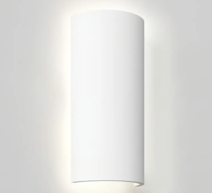 Applique murale, Comino 155, plâtre, brut à peindre, L15,5cm, H32cm - Astro