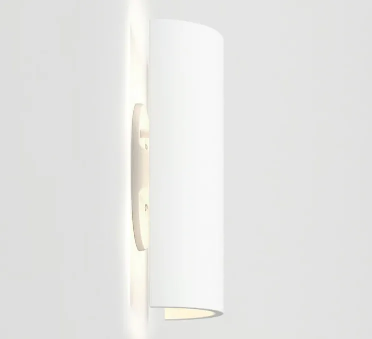 Applique murale, Comino 155, plâtre, brut à peindre, L15,5cm, H32cm - Astro