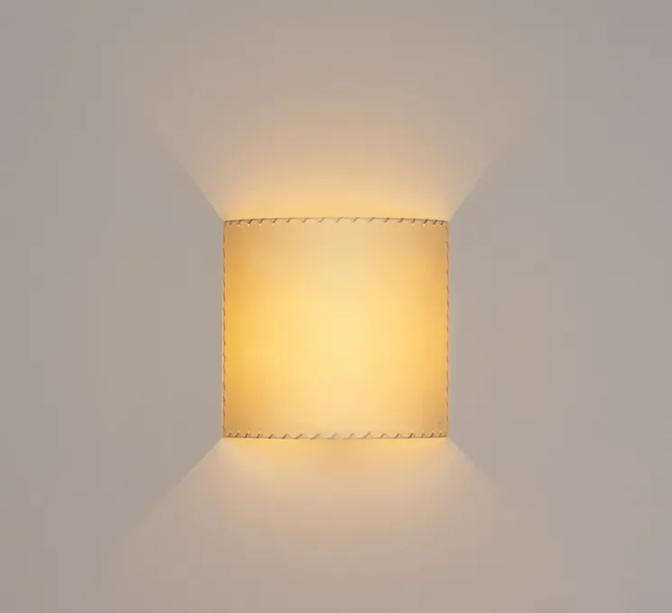 Applique murale, Comodin carré, beige, L31cm, H30cm - Santa & Cole