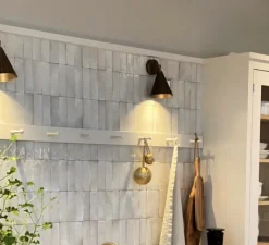 Applique*Contain Applique murale, Cone, , Ø12cm, H22cm - laiton noir