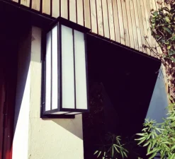 Applique murale, Corvus 460, noir, LED, 1250 à 2400lm, IP44, L46cm, H16cm - Raphaël Armand