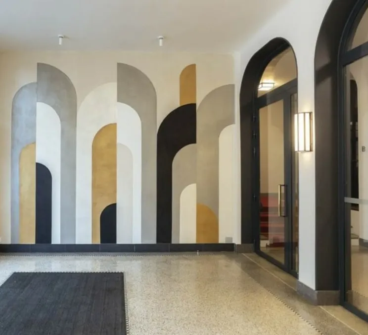 Applique murale, Croisee 600, noir, LED, 3000K, 3520 à 8260lm, L60cm, H12cm - Raphaël Armand