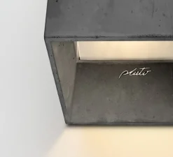 Applique murale, Cromia, Gris foncé, L12,5cm, H12,5cm - Plato Design