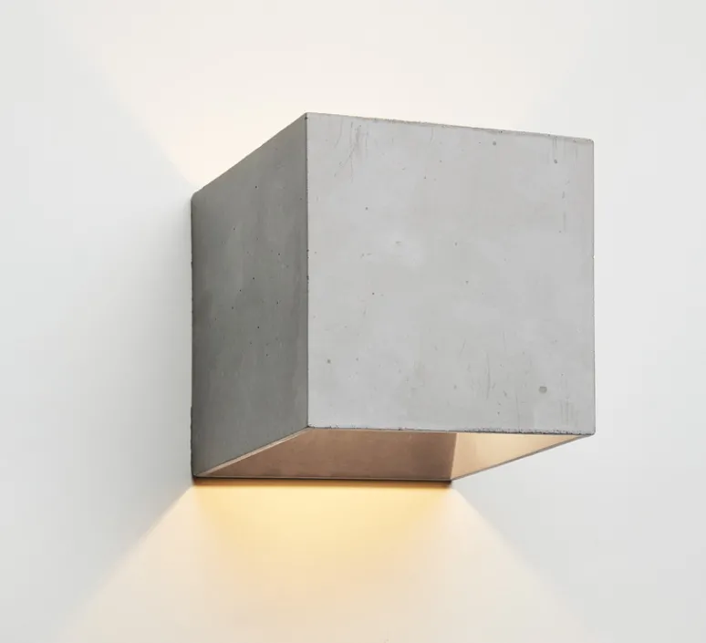 Applique*Plato Design Applique murale, Cromia, , L12,5cm, H12,5cm - Gris