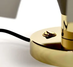 Applique*AYTM Applique murale, Cycnus, , Ø30cm, H14cm - taupe et or