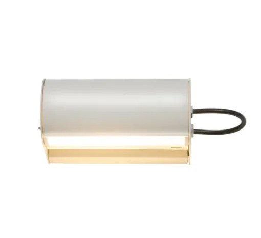 Applique murale, Cylindrique petite, blanc mat, L16cm, H10,5cm - Charlotte Perriand - Nemo Lighting