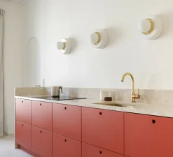 Applique*Anastassiades Studio Applique murale, D1, up, , IP44, L4,7cm, H10,2cm - Anastassiades blanc