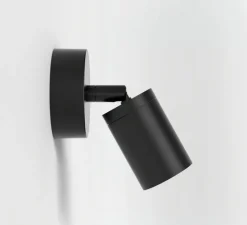 Applique murale, Dartmouth Single, noir, IP44, L9,6cm, H15cm - Astro