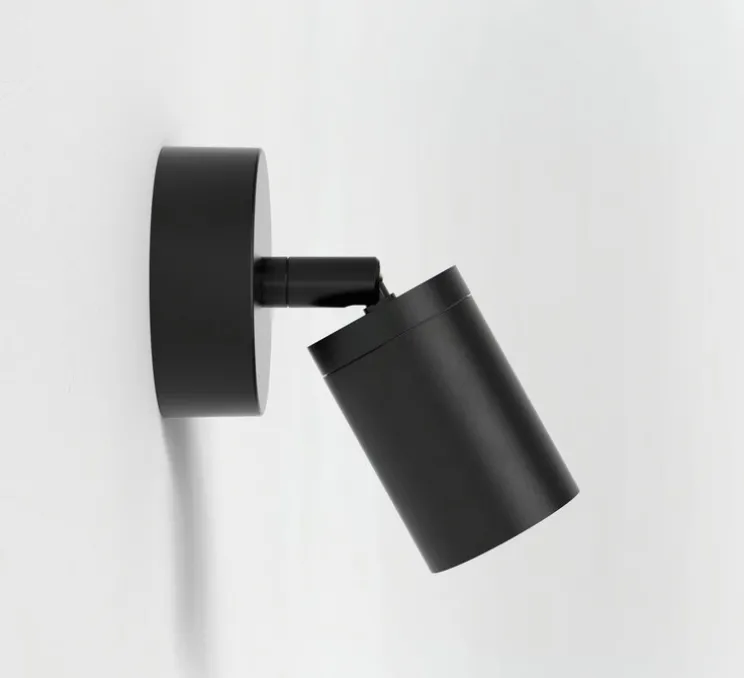 Applique murale, Dartmouth Single, noir, IP44, L9,6cm, H15cm - Astro