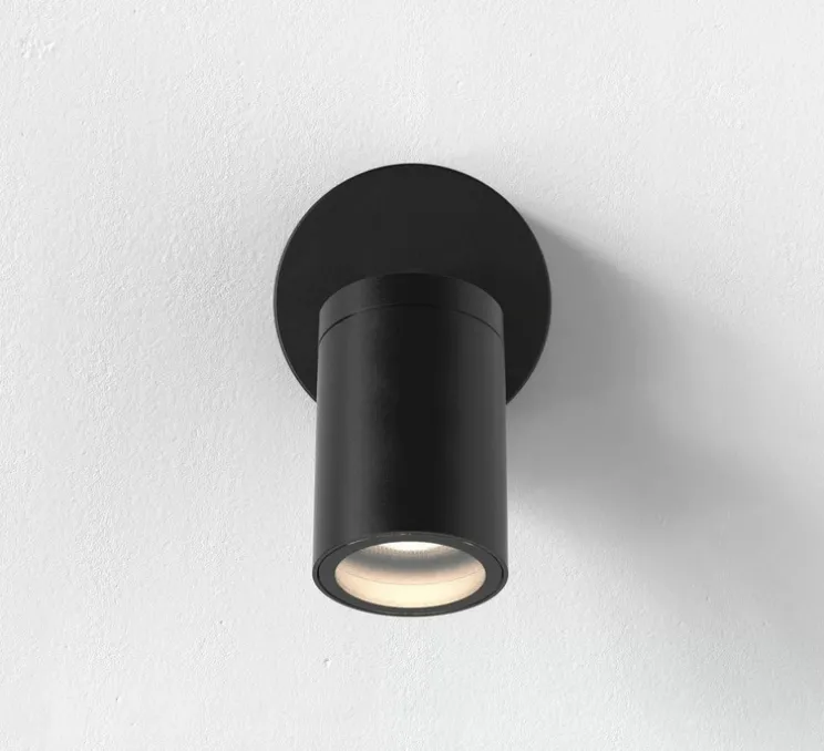 Applique murale, Dartmouth Single, noir, IP44, L9,6cm, H15cm - Astro