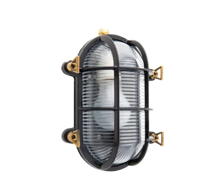 Applique murale de salle de bain, Light.o.020, noir, IP64, L16cm, H23cm - Zangra