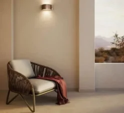 Applique murale, Decori 252.02.RF, cuivre antique, IP54, L41cm, H13cm - Il Fanale