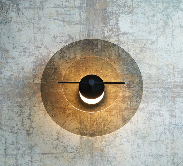 Applique*DCW éditions Paris Applique murale, Delumina, , LED, 2700K, 135lm, Ø32cm, P12,6cm - transparent