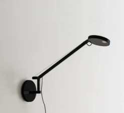 Applique*Artemide Applique murale, Demetra Micro Wall, , H55cm, L50cm, LED - noir poli