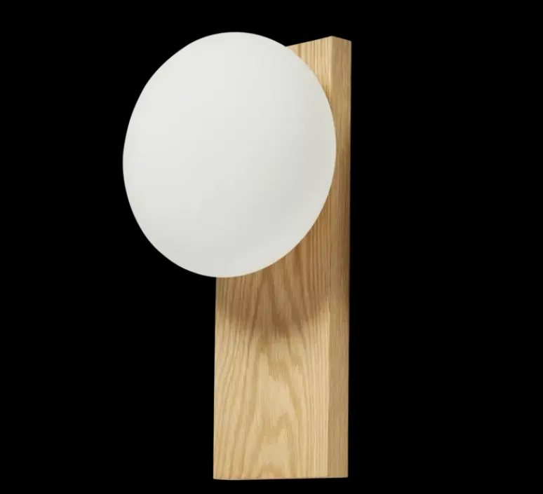 Applique*Woud Applique murale, Dew, , LED, dim, 3000K, 160 lm, L34cm, H15cm - chêne