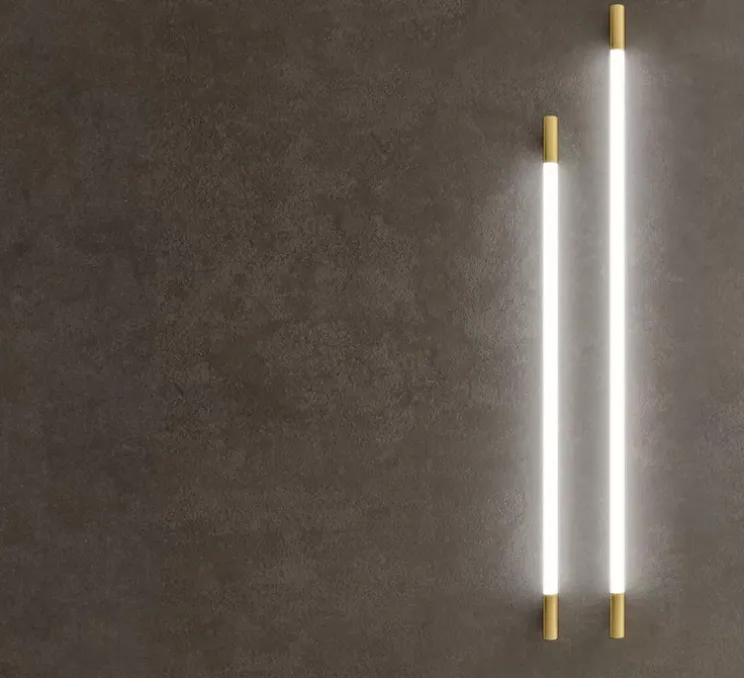 Applique murale d'extérieur, Cosima, laiton, LED, 3000K, 1920 lm, IP 65, L114cm, H114cm - Zava