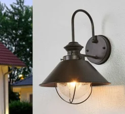 Applique*Faro Applique murale d'extérieur, Nàutica-P, , L26cm, H34cm - rouille