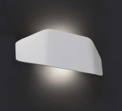 Applique*Faro Applique murale d'extérieur, FUTURE, IP44, , L31,5cm, H13,5cm - blanc