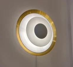 Applique*Belid Applique murale, Diablo, , Ø30cm, H10,5cm - Laiton